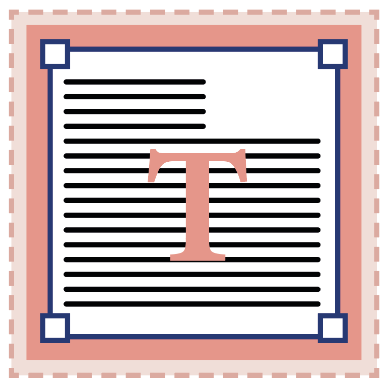 Sticker to the article: stylised label