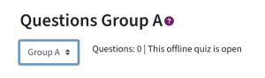this is the menu Questions Group A.