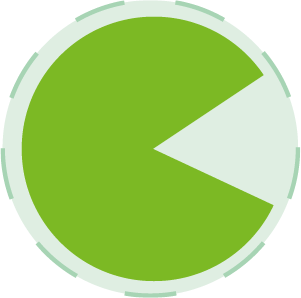 Sticker to the article: the green feedbackr logo