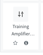 Logo of the Training Amplifier in the activity chooser