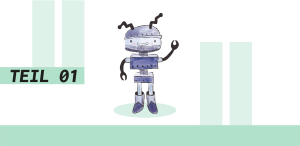 Illustration eines Roboters